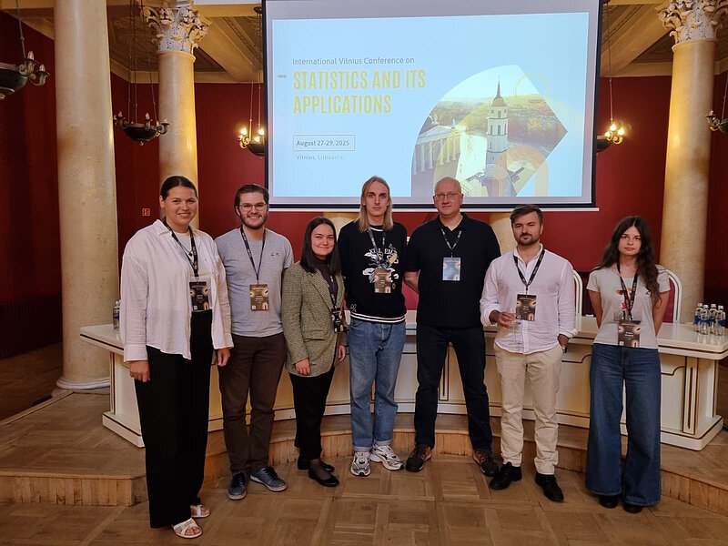 Norisinājās pirmā starptautiskā statistikas konference "International Vilnius Conference on Statistics and its Applications" Lietuvā (27. - 29. augusts)